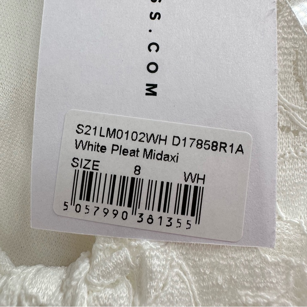 Little Mistress Lacing Down the Aisle Midaxi Dress size US 4 Long Sleeves Modest - Picture 12 of 16